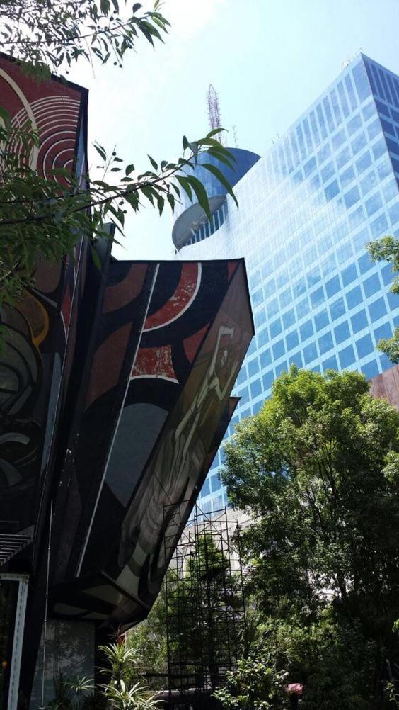 Modern Studio, Rooftop Charm, Cdmx Center2 Mexico-stad Buitenkant foto