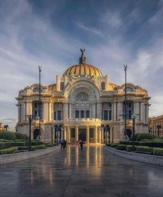 Modern Studio, Rooftop Charm, Cdmx Center2 Mexico-stad Buitenkant foto