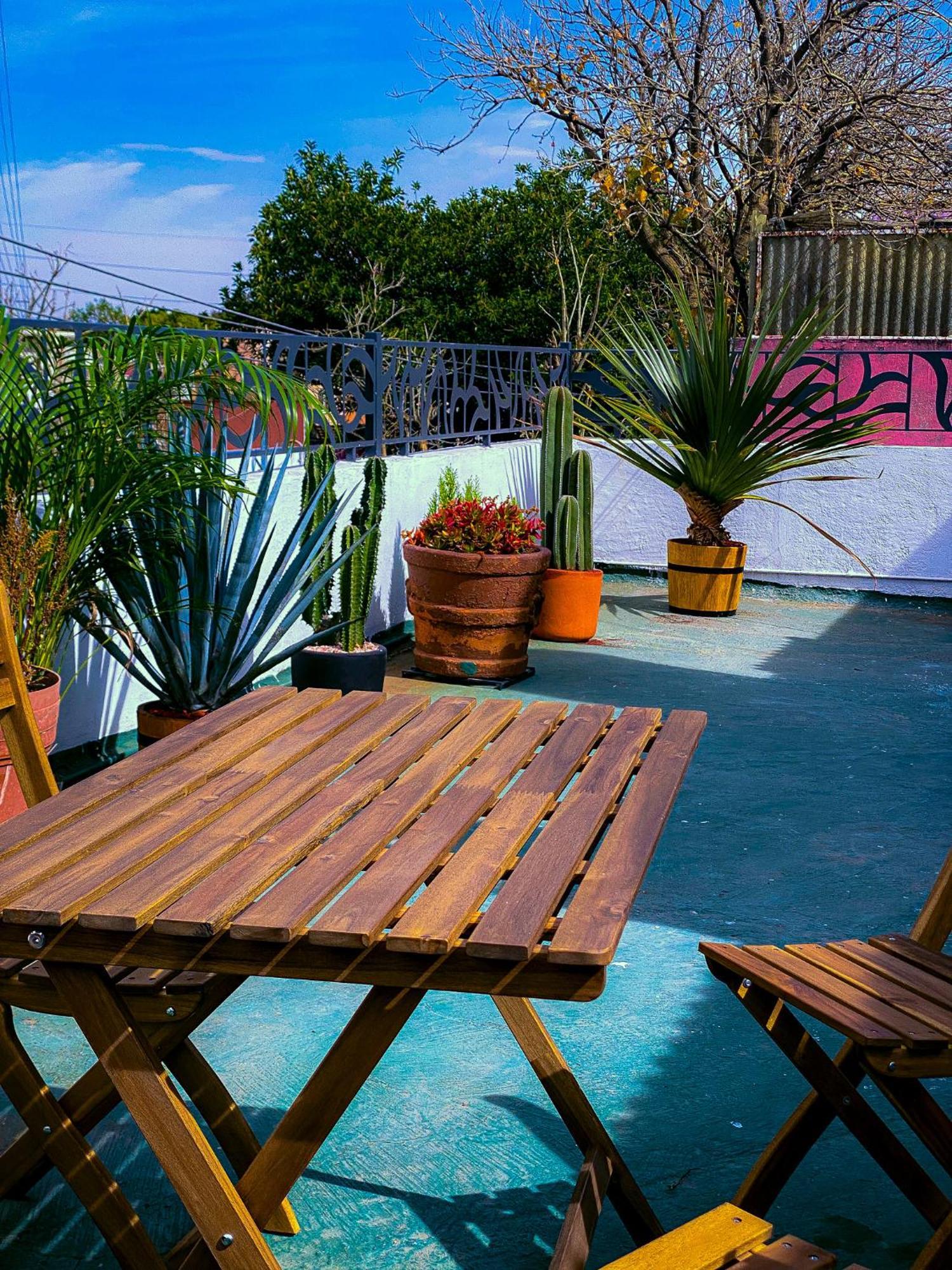 Modern Studio, Rooftop Charm, Cdmx Center2 Mexico-stad Buitenkant foto